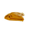 fular tie dye sencillo de la marca zarucho con detalle de rayas bordadas en color amarillo